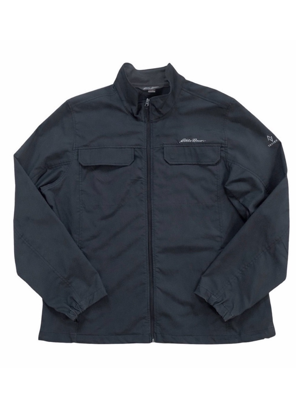 Eddie Bauer Travex Men’s XL Dark Gray Lightweight Travel Jacket